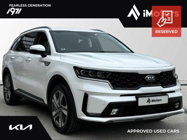 Kia Sorento SUV, Petrol Plug-in Hybrid, 2021, White