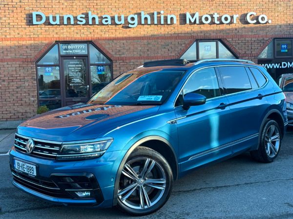 Volkswagen Tiguan Allspace SUV, Diesel, 2019, Blue