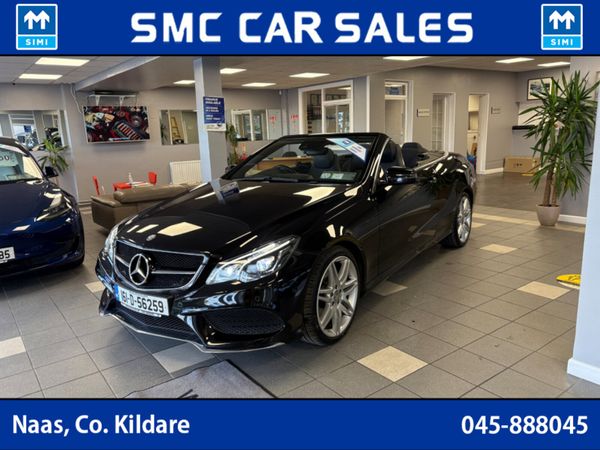 Mercedes-Benz E-Class Convertible, Diesel, 2016, Black