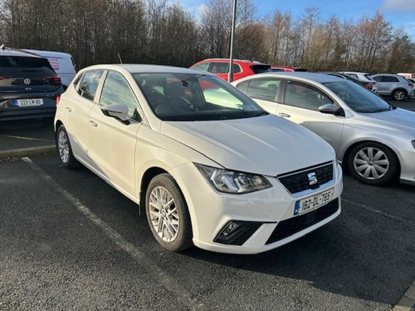 SEAT Ibiza Hatchback, Petrol, 2018, White
