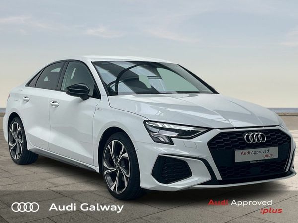 Audi A3 Saloon, Petrol, 2023, White