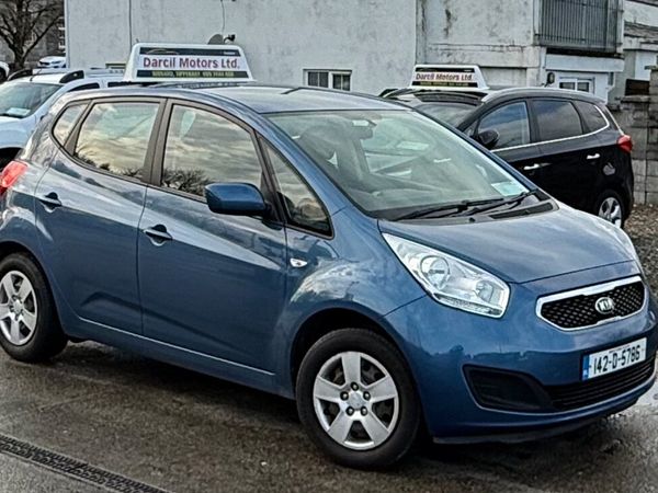 Kia Venga MPV, Petrol, 2014, Blue
