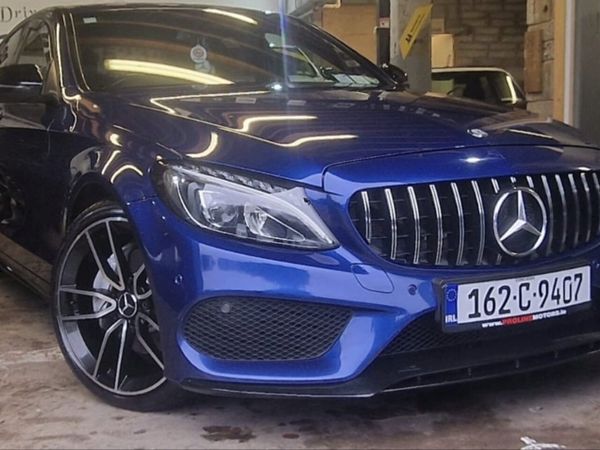 Mercedes-Benz C-Class Saloon, Diesel, 2016, Blue