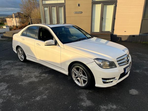 Mercedes-Benz C-Class Saloon, Diesel, 2012, White