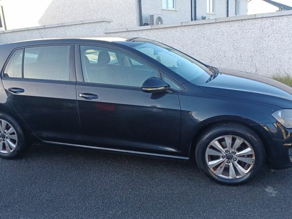 Volkswagen Golf Hatchback, Diesel, 2014, Black