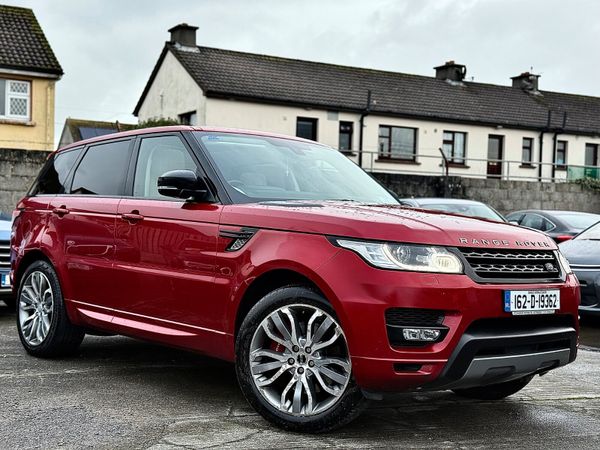 Land Rover Range Rover Sport SUV, Diesel, 2016, Red