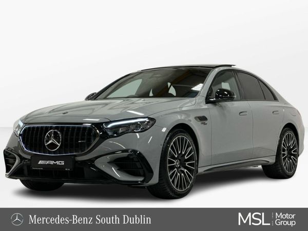 Mercedes-Benz E-Class Saloon, Petrol Plug-in Hybrid, 2026, Grey