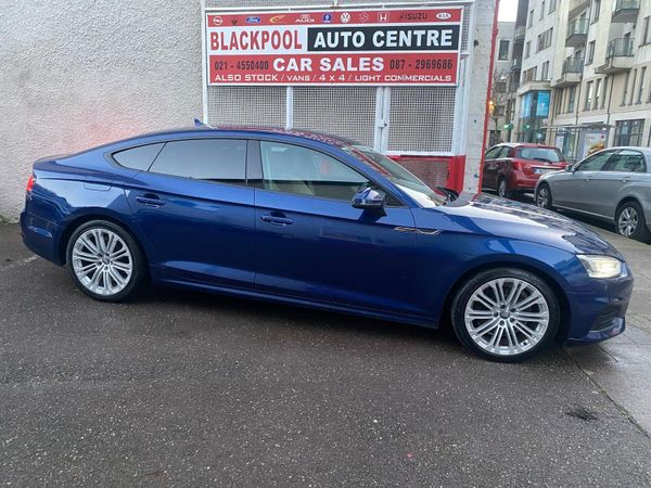 Audi A5 Hatchback, Diesel, 2018, Blue