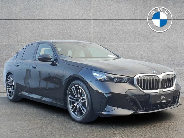 BMW 5-Series Saloon, Petrol Plug-in Hybrid, 2026, Black