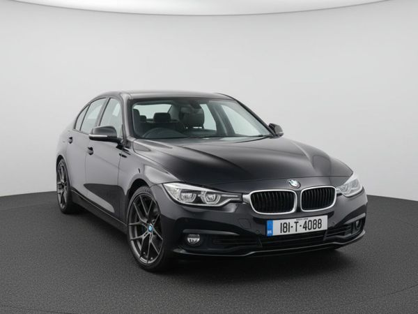 BMW 3-Series Saloon, Petrol Plug-in Hybrid, 2018, Black