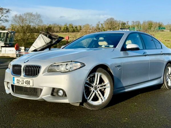 BMW 5-Series Saloon, Diesel, 2013, Silver