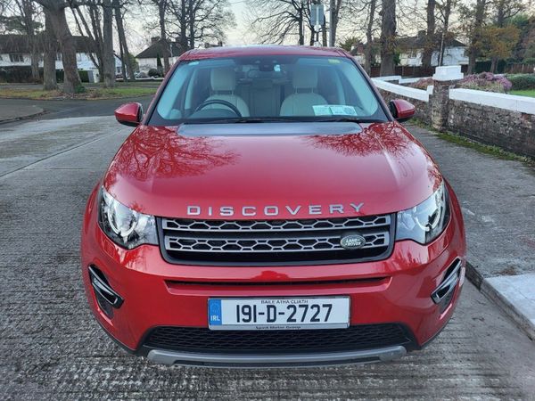 Land Rover Discovery Sport SUV, Diesel, 2019, Red