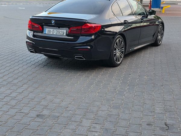 BMW 5-Series Saloon, Diesel, 2019, Black