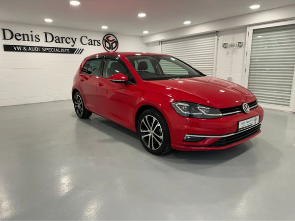 Volkswagen Golf Hatchback, Diesel, 2020, Red