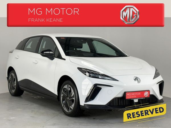 MG 4 Hatchback, Electric, 2023, White