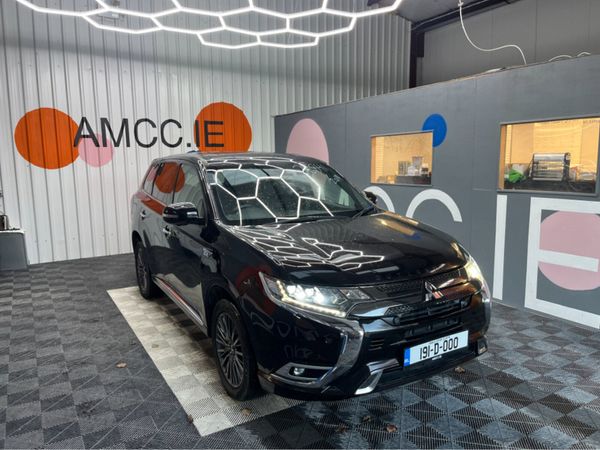 Mitsubishi Outlander SUV, Petrol Plug-in Hybrid, 2019, Black