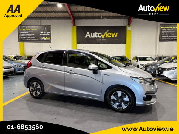 Honda Jazz Hatchback, Petrol Hybrid, 2019, Silver