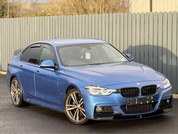 BMW 3-Series Saloon, Petrol Hybrid, 2017, Blue