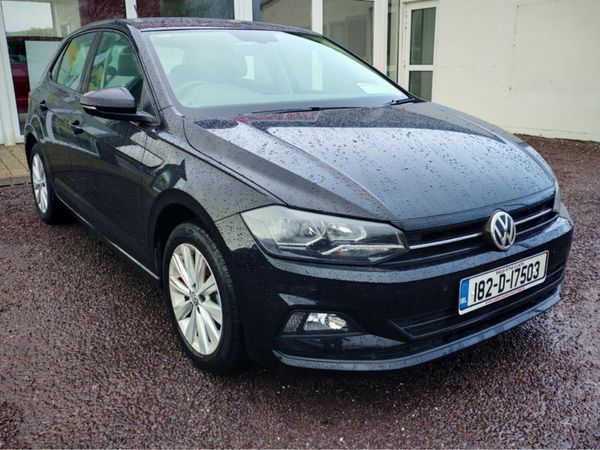 Volkswagen Polo Hatchback, Petrol, 2018, Black