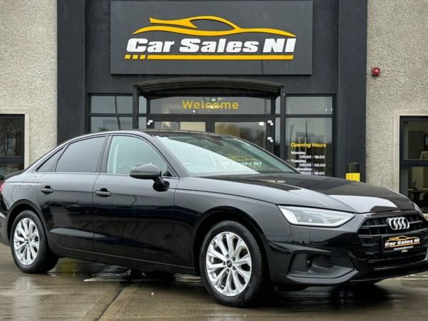 Audi A4 Saloon, Diesel Hybrid, 2021, Black