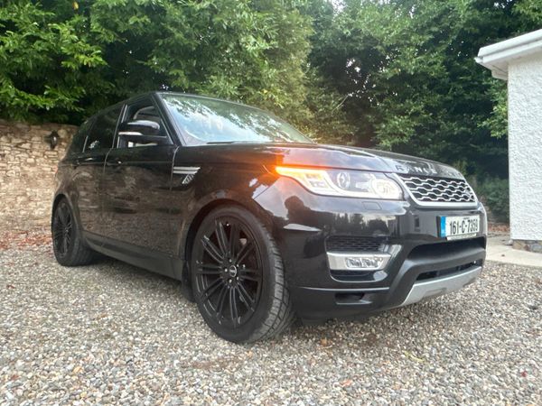 Land Rover Range Rover Sport SUV, Diesel, 2016, Black