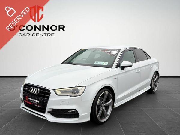 Audi A3 Saloon, Petrol, 2016, White