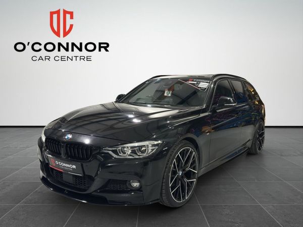 BMW 3-Series Estate, Diesel, 2018, Black