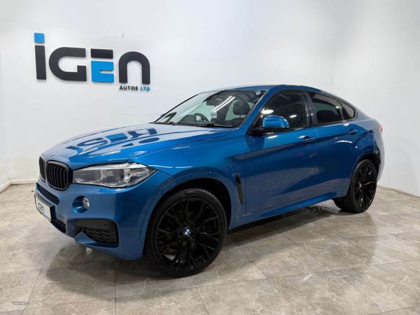 BMW X6 , Diesel, 2018, Blue