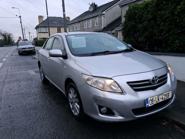 Toyota Corolla Saloon, Petrol, 2008, Silver