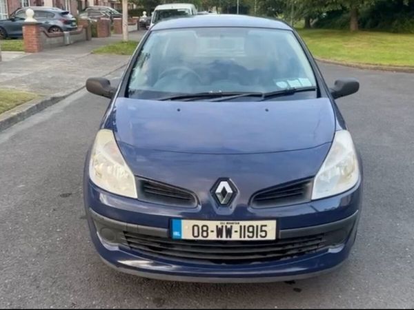 Renault Clio Hatchback, Petrol, 2008, Blue