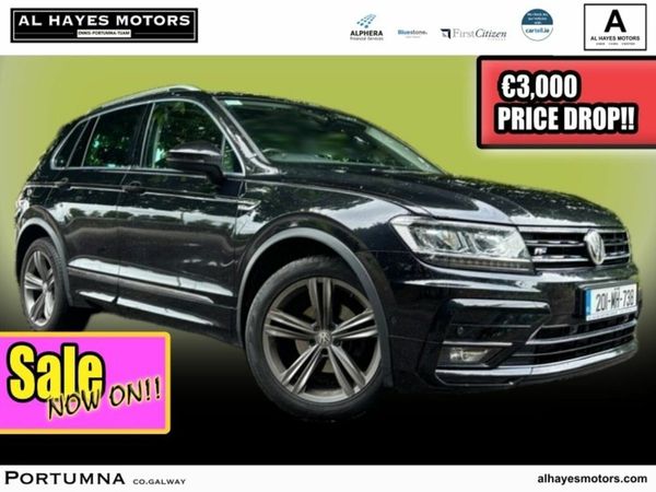 Volkswagen Tiguan SUV, Diesel, 2020, Black