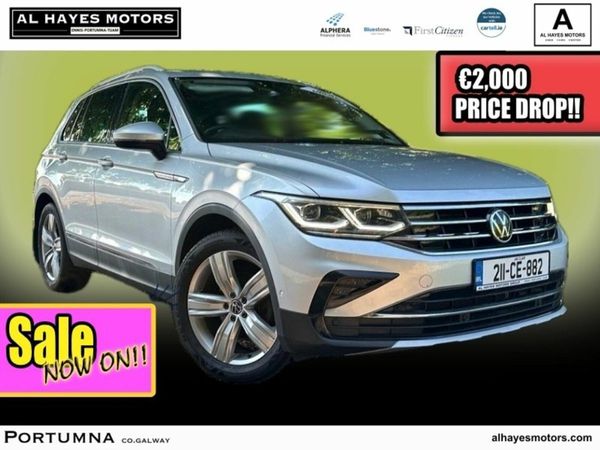 Volkswagen Tiguan SUV, Diesel, 2021, Silver