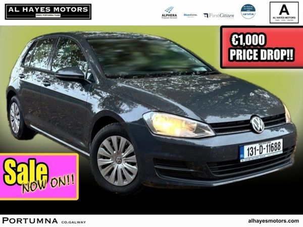 Volkswagen Golf Hatchback, Diesel, 2013, Grey