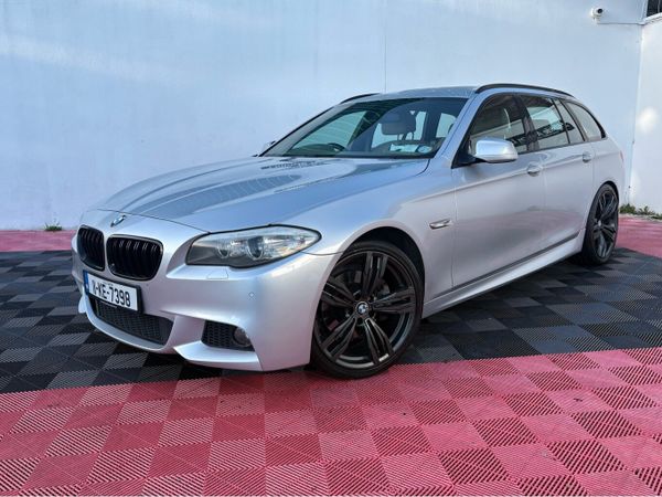 BMW 5-Series Estate, Diesel, 2011, Silver