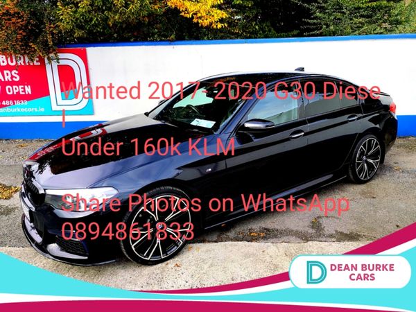 BMW 5-Series Saloon, Diesel, 2017, Grey