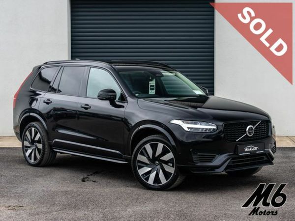 Volvo XC90 Estate, Petrol Hybrid, 2024, Black