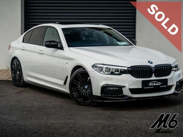 BMW 5-Series Saloon, Diesel, 2020, White