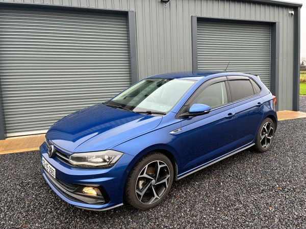 Volkswagen Polo Hatchback, Petrol, 2019, Blue