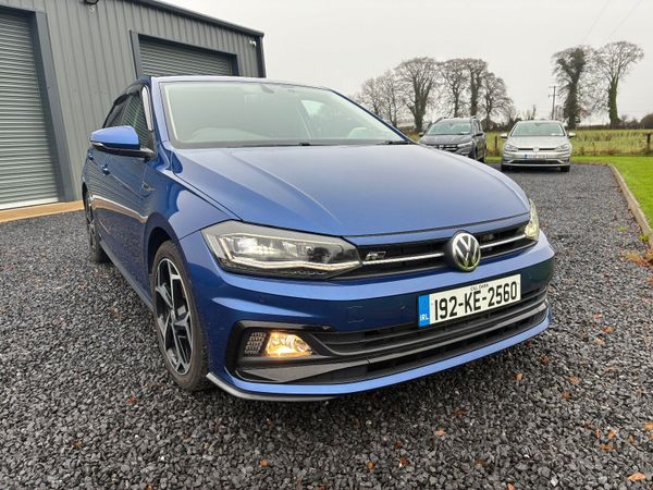 Volkswagen Polo Hatchback, Petrol, 2019, Blue