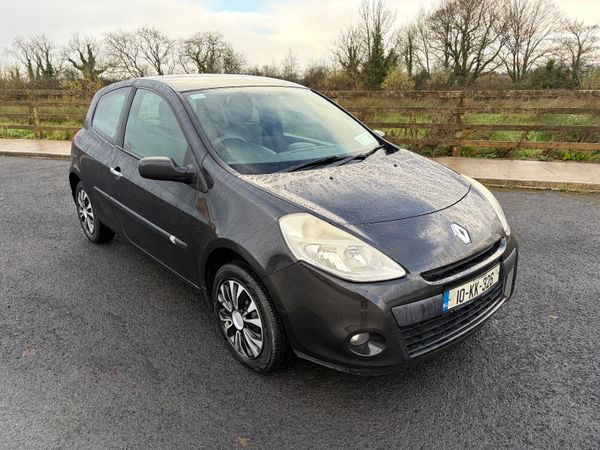 Renault Clio Hatchback, Ethanol Petrol, 2010, Black