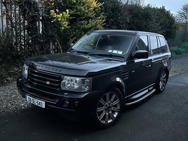 Land Rover Range Rover Sport SUV, Diesel, 2008, Black