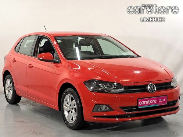 Volkswagen Polo Hatchback, Petrol, 2018, Red