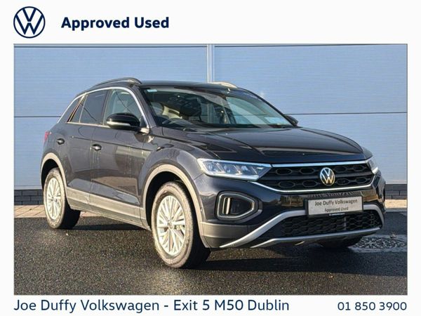Volkswagen T-Roc SUV, Petrol, 2022, Black
