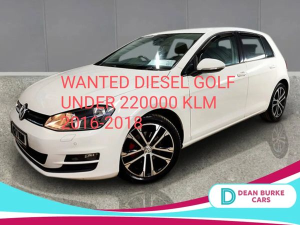 Volkswagen Golf Hatchback, Diesel, 2015, White