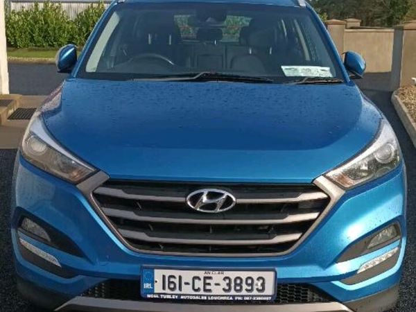 Hyundai Tucson SUV, Diesel, 2016, Blue