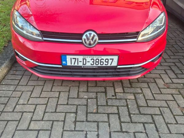 Volkswagen Golf Estate, Diesel, 2017, Red
