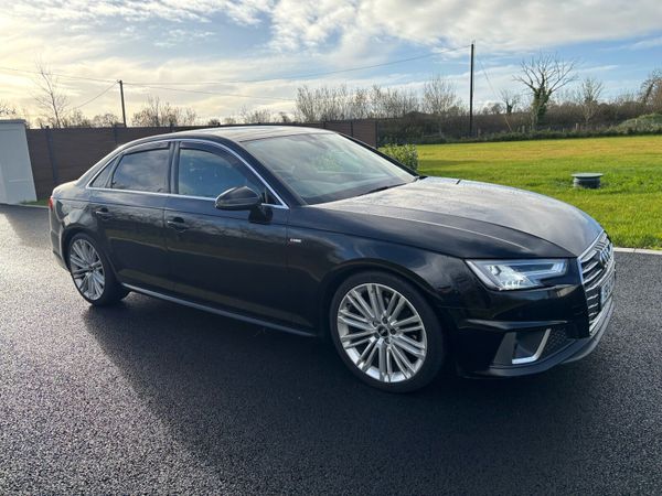 Audi A4 Saloon, Diesel, 2019, Black