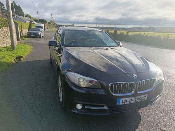 BMW 5-Series Estate, Diesel, 2014, Blue