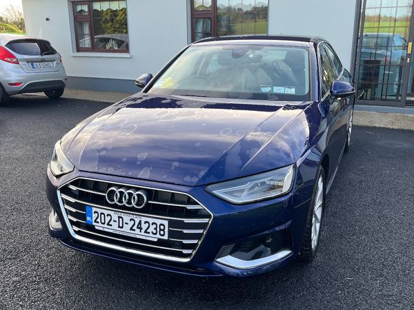 Audi A4 Saloon, Diesel, 2020, Blue
