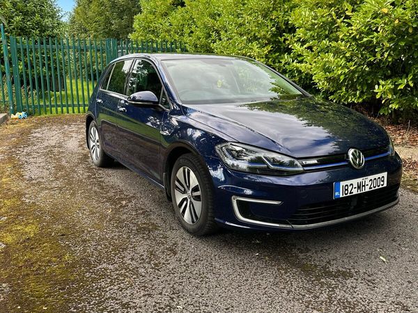 Volkswagen Golf Hatchback, Electric, 2018, Blue